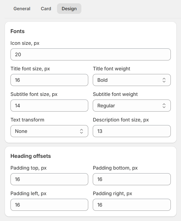 Settings | CI Discount & Offers